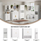 YAUWOH 69" Tall Metal Pantry Cabinet - Image 8