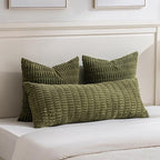 Fancy Homi 4 Packs Decorative Throw Pillow Covers - Image 5