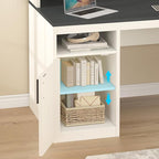 YOMILUVE 65 Inch Computer Desk - Image 6