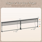 Huuger 110.2 Inch Behind Couch Table - Image 2