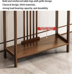 Natural Bamboo Console Table - Image 5
