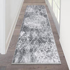 HEBE Hallway Runner Rug 2'x6', Washable Non Slip Kitchen Rug Runner | Soft Boho by HEBE