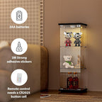 FANYUSHOW 3-Shelf Glass Display Cabinet - Image 5