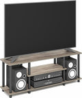 Furinno Turn-N-Tube No Tools 3D 3-Tier Entertainment TV Stand up to 50 inch TV by Furinno-FitsYourSpaceFitsYourBudget