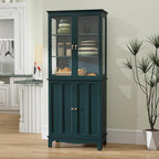 ARTPOWER 72" Freestanding Kitchen Pantry Storage Sideboard, Classical Tall by PowerofArtBetterforLife