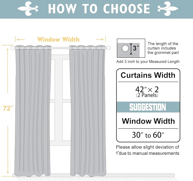 ChrisDowa 100% Blackout Curtains - Image 7