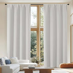 Simplebrand Ava Natural Blackout Curtains by Simplebrand