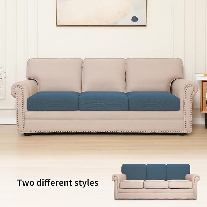 Easy-Going Stretch Individual Oversized Couch Cushion Cover Sofa Seat Furniture - Image 4