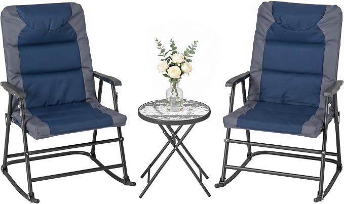Outsunny 3 Piece Outdoor Patio Furniture Set by Outsunny