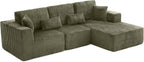 L Shaped Modular Boneless Sectional Couches - Image 4