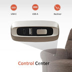 MCombo 87.8" Wall Hugger Power Reclining Sofa - Image 8