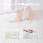 6x9 Area Rug for Living Room: Fluffy Shag Soft Washable Rugs Large Fuzzy Plush - Image 2