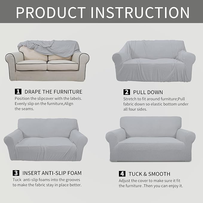 Easy-Going Stretch Chair Slipcover - Image 6