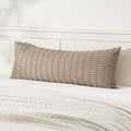 MIULEE Lumbar Corduroy Throw Pillow Cover by MIULEE