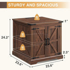 Barnyatoh Farmhouse End Table - Image 2