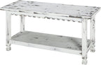 Country Cottage 36-Inch Farmhouse Entryway Bench - Image 9