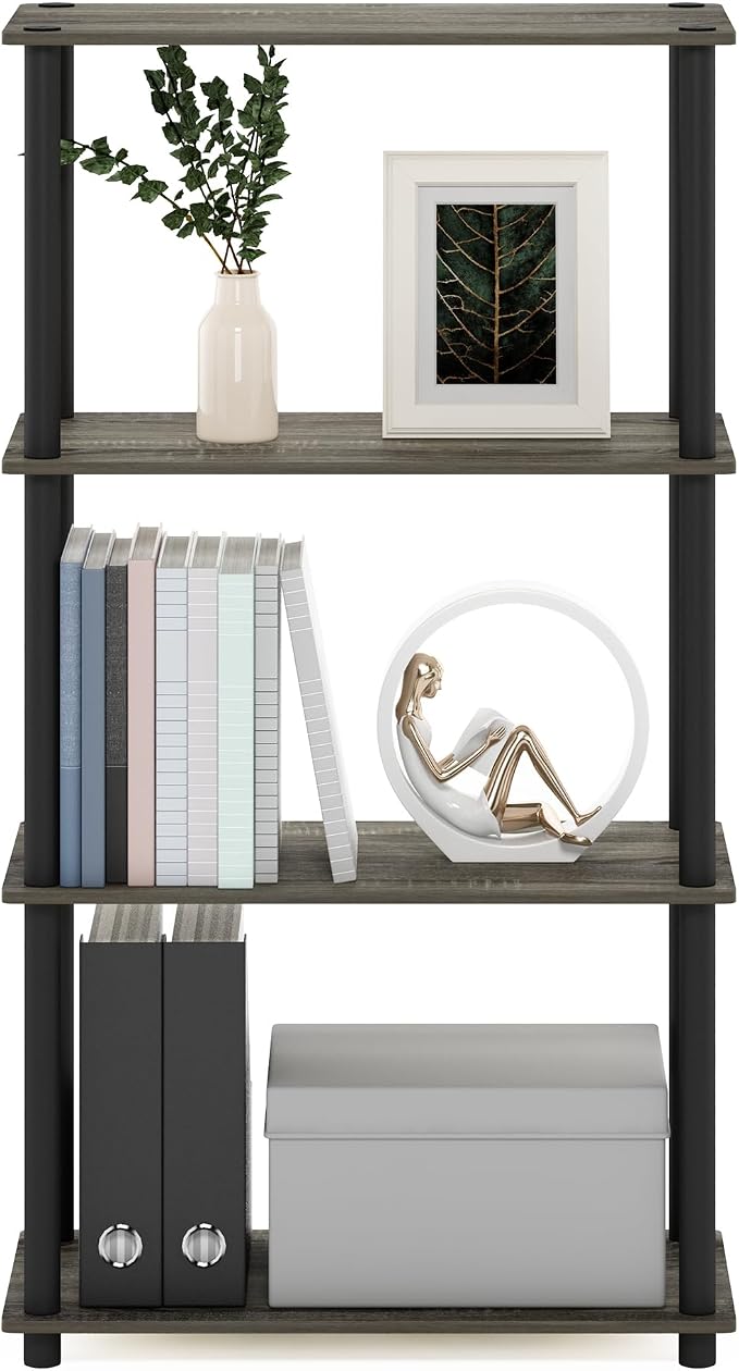 Furinno Turn-N-Tube 4-Tier Multipurpose Shelf Display Rack - Image 6