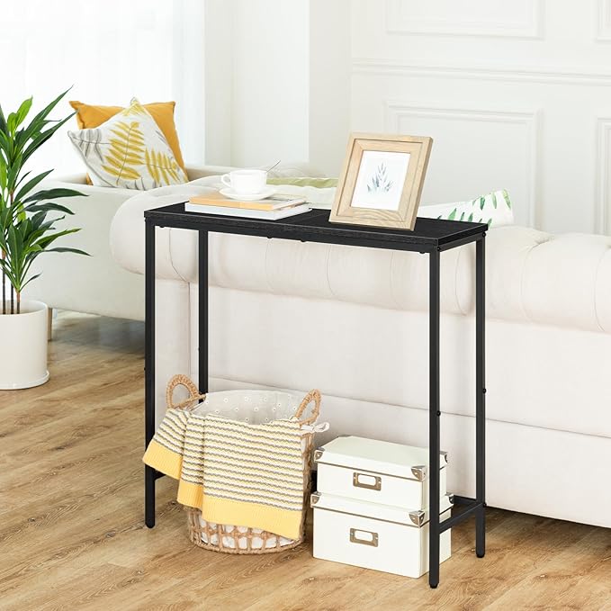 HOOBRO Narrow Console Table, 29.5" Small Entryway Table, Thin Sofa Table - Image 6