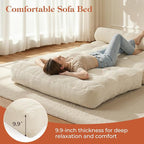 Folding Sofa Bed, Convertible Sleeper Chair - Image 6