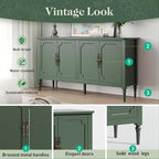 RoyalCraft Buffet Cabinet with Storage, Mid Century Modern Painted Credenza - Image 6