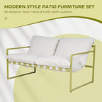 Grand patio 4-Piece Outdoor Furniture Set, Modern Patio Furniture - Image 3
