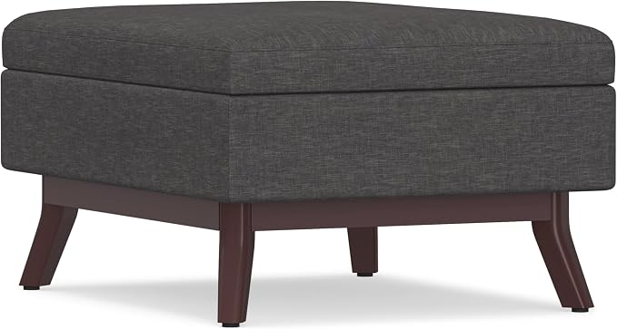 SIMPLIHOME Owen Coffee Table Storage Ottoman - Image 8