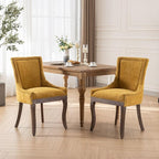Modern Dining Chairs Set of 2, High Back Dining Chairs Side Chairs - Image 2