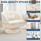 Garvee Ultra-Plush Swivel Accent Chair, 360° Barrel Lounge Chair - Image 6