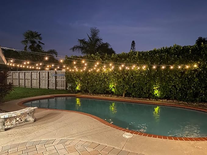 Brightech Ambience Pro Solar Powered Outdoor String Lights, 48 ft Commercial - Image 7
