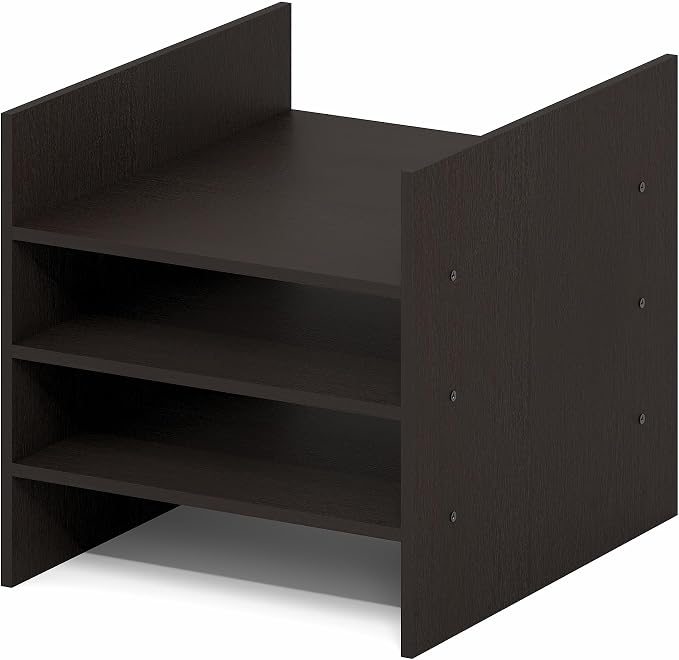 Furinno Cubicle Cube Insert, 3-Shelf Cube Organizer, 3-Tier Shelf Accessory - Image 11