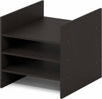 Furinno Cubicle Cube Insert, 3-Shelf Cube Organizer, 3-Tier Shelf Accessory - Image 11