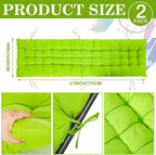 Bucherry 67 x 19 Inch Chaise Lounge Cushions Soft Lounge Chair Cushion Gravity - Image 2