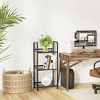Bookshelf Storage Shelf Bookcase Freestanding Storage Stand - Image 5