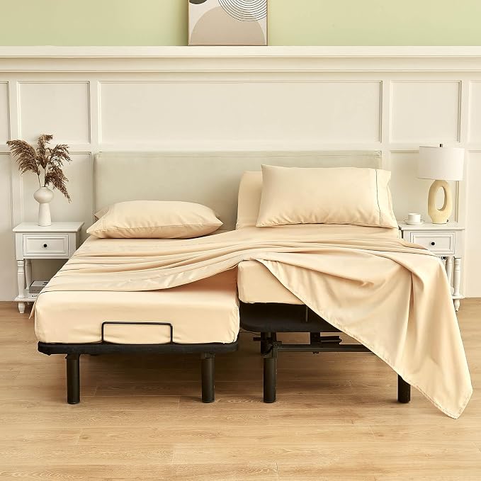 Kingnex Split California King Sheets Set - Image 2