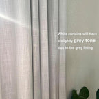 Vision Home White Pinch Pleated Full Blackout Curtains Thermal Insulated Window - Image 2