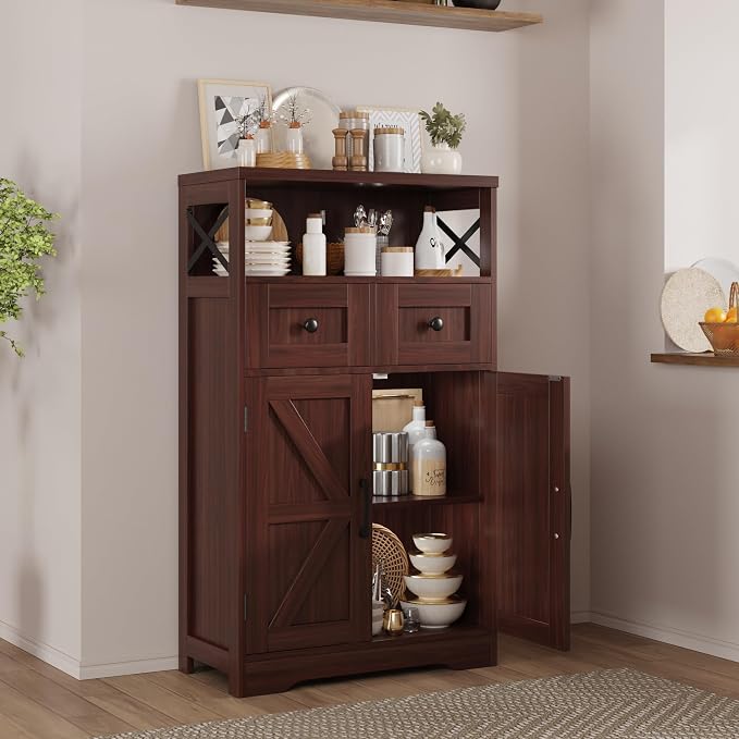 Befrases Dark Brown Storage Cabinet - Image 3