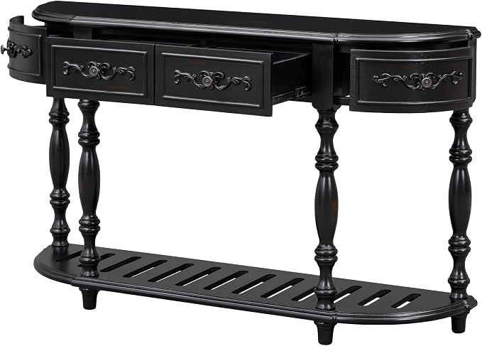 LUMISOL Half Moon Console Table - Image 3