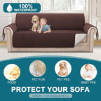 Turquoize 100% Waterproof Sofa Covers Couch Cover Sofa Cover - Image 2