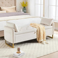 48" End of Bed Bench, Modern Storage Benches by HOMYKA