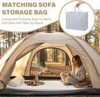 Tiita Folding Sofa Bed Chair, 4-Fold Convertible Sleeper Chair - Image 7