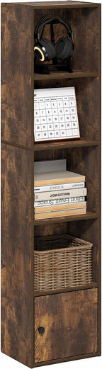 Furinno LUDER Book Shelf, 5-Tier Bookshelf by Furinno-FitsYourSpaceFitsYourBudget