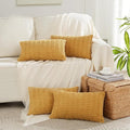 Fancy Homi 4 Packs Decorative Throw Pillow Covers by Fancy+Homi