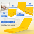 Basic Beyond Chaise Lounge Cushions Outdoor, 3-Layer Waterproof Outdoor - Image 3