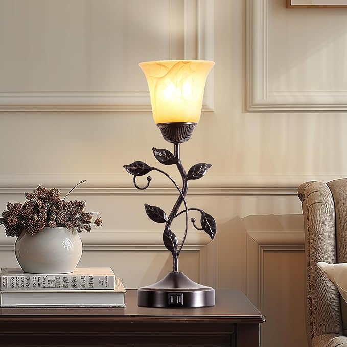 Set of 2 Touch Vintage Table Lamps - Image 7
