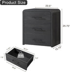 Fatmok 4-Piece Modern Bedroom Furniture Set, 2 Nightstands - Image 3