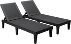 Devoko Outdoor Chaise Lounge Chair Set of 2 by DEVOKO