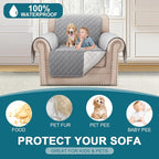 Turquoize 100% Waterproof Sofa Covers Chair Cover Slipcover Couch Protector - Image 2