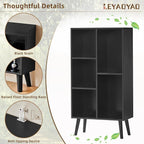 LEYAOYAO 5 Cube Bookshelf 3-Tier Bookcase - Image 6