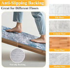 HEBE Hallway Runner Rug 2'x5', Washable Non Slip Kitchen Rug Runner | Soft Boho - Image 3