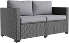 Aoxun 1 Piece Outdoor Patio Furniture Set 2 Seats by Aoxun